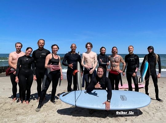 Szkolenie surfingu :D